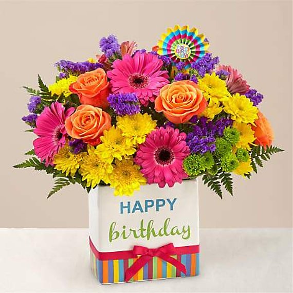 Birthday Brights Bouquet