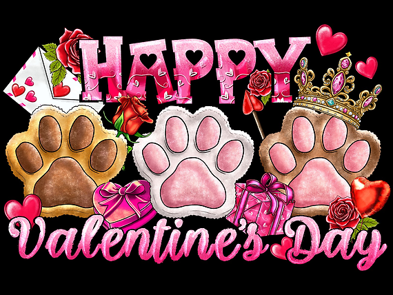 PAW PRINT 1 WITH SMALL ARRANGEMENT DESIGNER\'S CHOICE